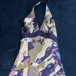 Laundry By Shelli Segal Purple Silk Dress